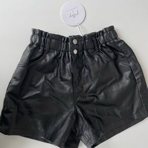 Princess Polly Leather Shorts 4